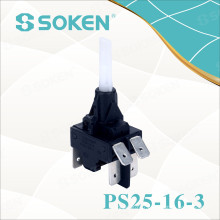 Interrupteur à bouton-poussoir Soken PS25-16-3